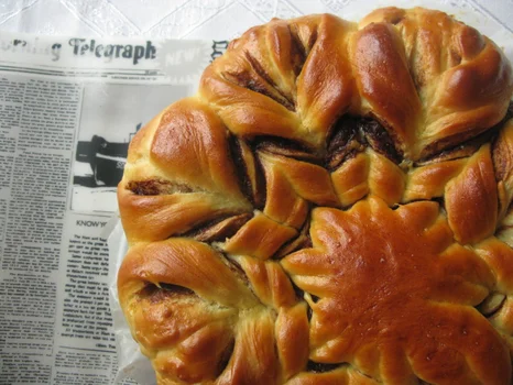 Drożdżowa gwiazda, czyli makowiec inaczej