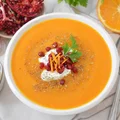 Zupa krem dyniowo-pomarańczowa