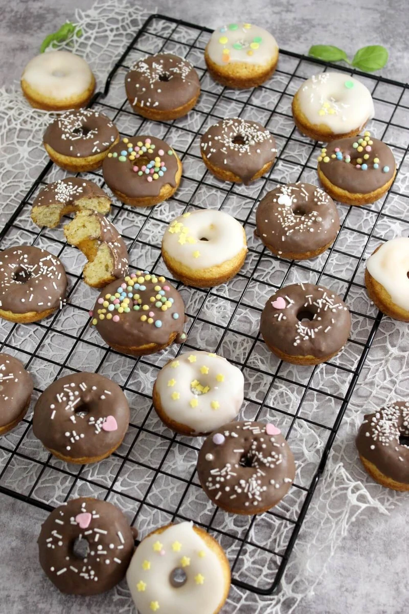 Pieczone mini donaty | Słodkie okruszki