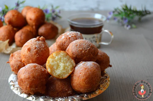 Mini pączki serowe ( pyszne)