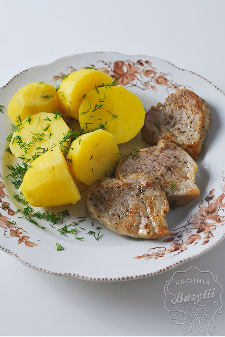 Smażone polędwiczki wieprzowe