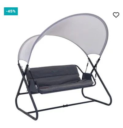 Zdjęcie Ta huśtawka ogrodowa z baldachimem robi wrażenie! Biedronka przeceniła ją o 700 złotych #2