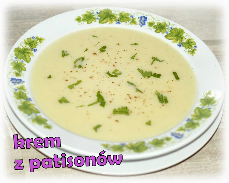 Zupa krem z patisonów