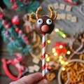 Piernikowe cake pops renifery