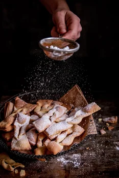 Pieczone faworki