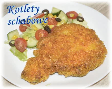 Kotlety schabowe w grubej chrupiącej panierce