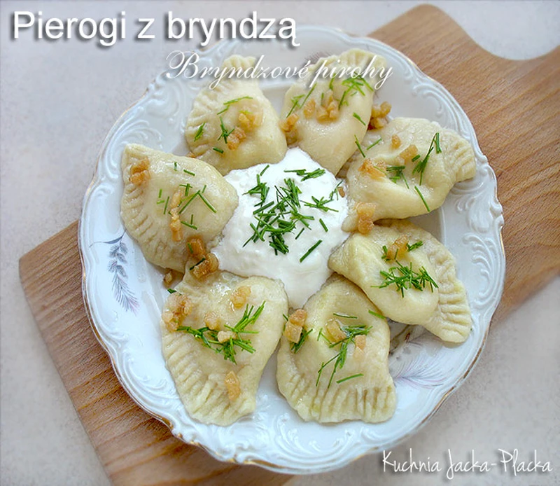 Pierogi z bryndzą (Bryndzové pirohy)
