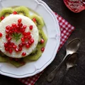 Pudding ryżowy z owocami
