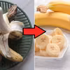 Włóż do szklanki z wodą skórkę banana! Efekty Cię zaskoczą