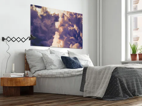 Porozumienie bratnich dusz - nowoczesny obraz na płótnie