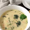 Zupa brokułowa na rosole.
