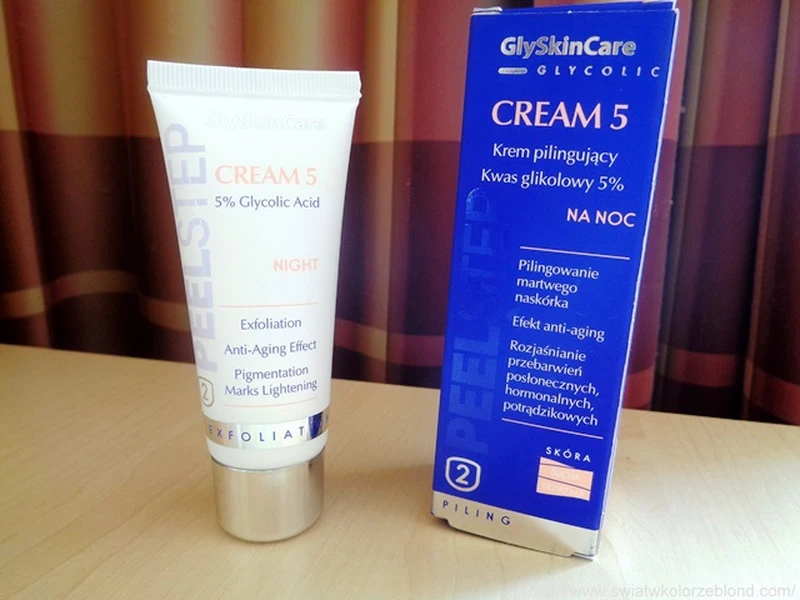 Krem peelingujący z kwasem glikolowym GlySkinCare - opinia