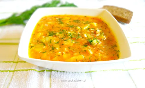 Zupa rybna  z dorsza