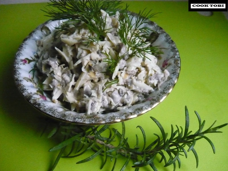 Sałatka piwna SER - CEBULA