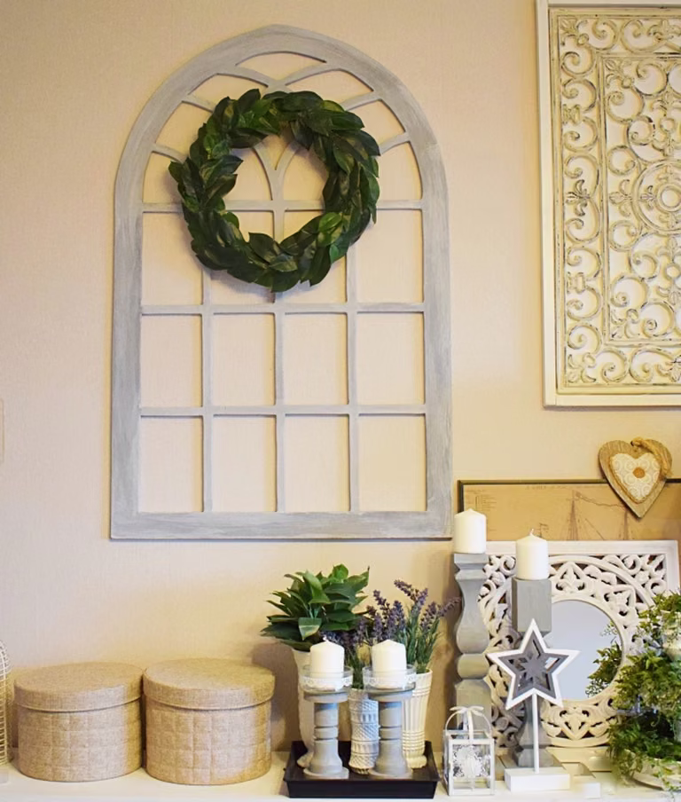 DIY Dekoracja okno katedralne