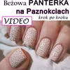 Beżowa panterka na paznokciach krok po kroku By Nati Leave a comment