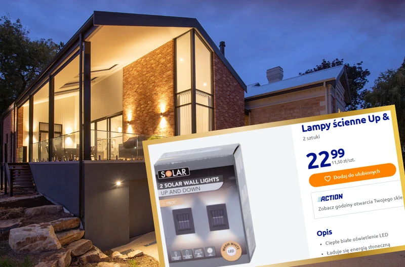 Te lampki solarne z Action robią efekt wow! 20 zł za 2 sztuki, a dom i taras jak z katalogu