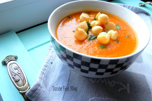 Zupa krem z pomidorów wszelakich