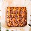 Piernikowe brownie z pierniczkami