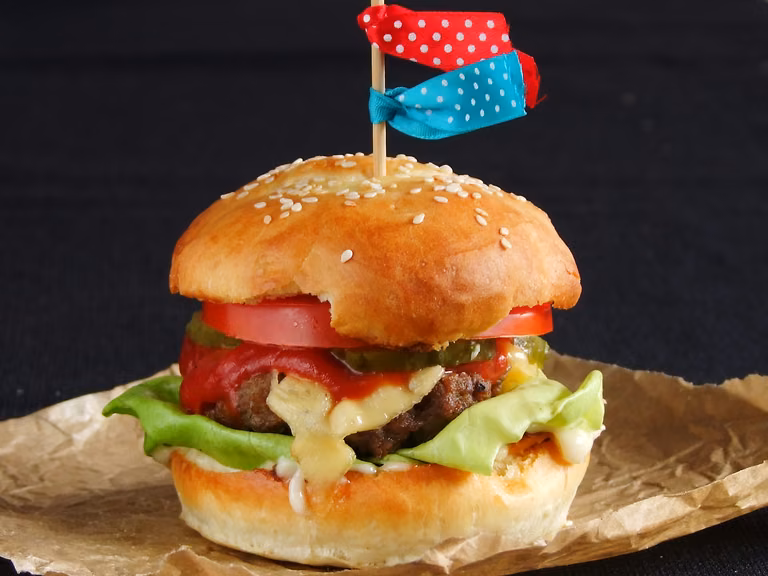hamburgery z przepisu p. Magdy Gessler...