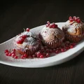 Muffinki z czerwoną porzeczką