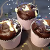 Muffinki kakaowe z białą czekoladą