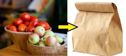 Włóż do papierowej torebki pomidory z jabłkami – efekt pozytywnie cię zaskoczy!