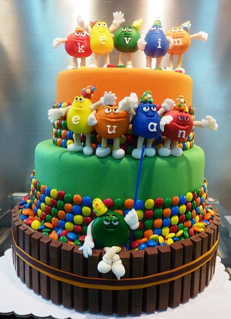 Torcik m&ms