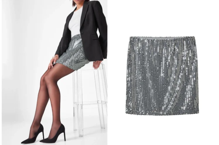 Zdjęcie Ta spódniczka z cekinami z Lidla za 39,99 zł to pewniak na Święta i Sylwestra ! Wygląd jak milion dolarów i każdy spojrzy z zachwytem #2