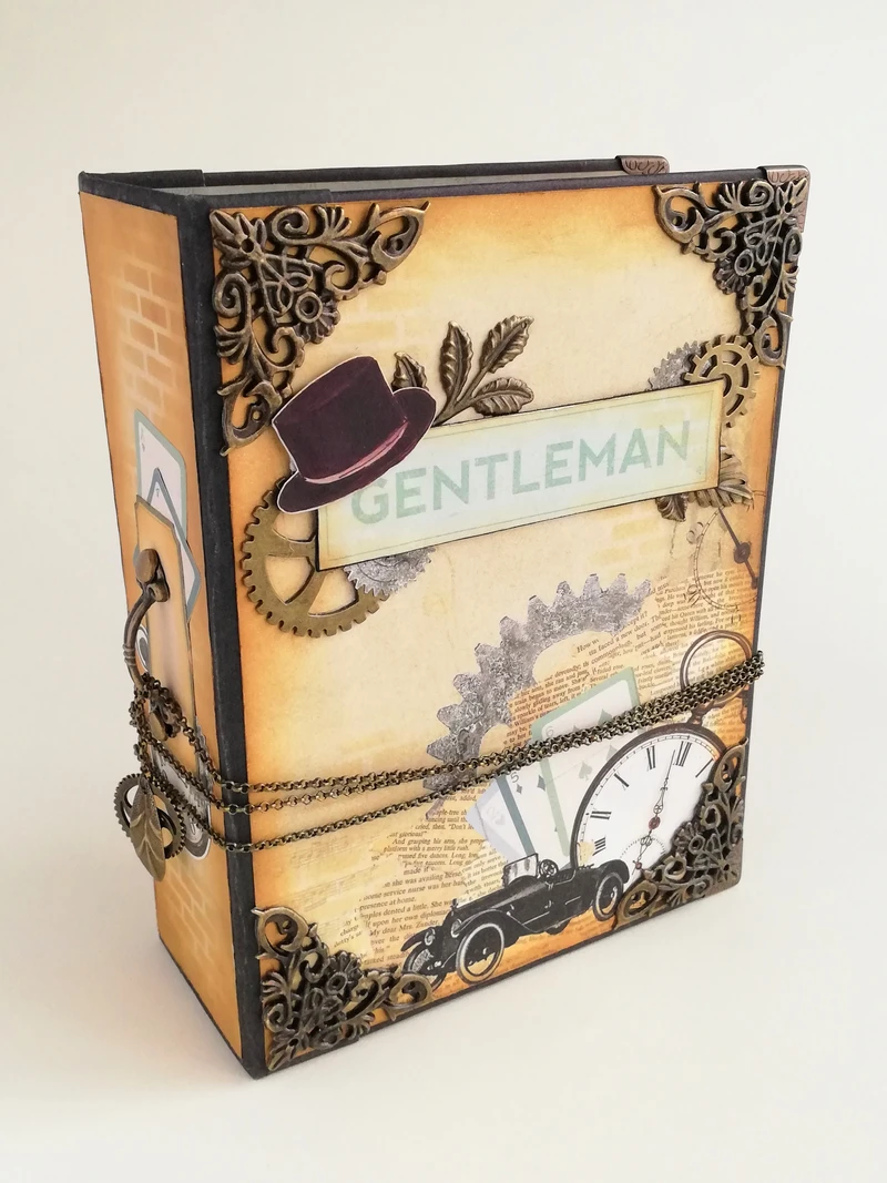 Album "Gentleman", scrapbooking