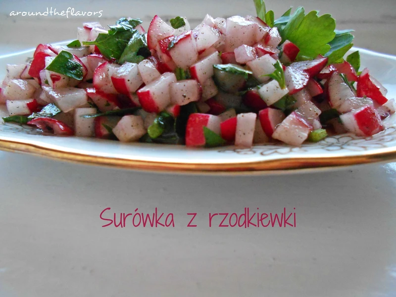Surówka z rzodkiewki