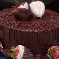 Czekoladowy tort weselny