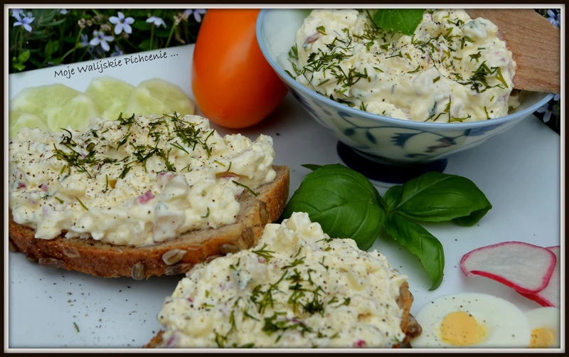 Pasta twarogowo-jajeczna