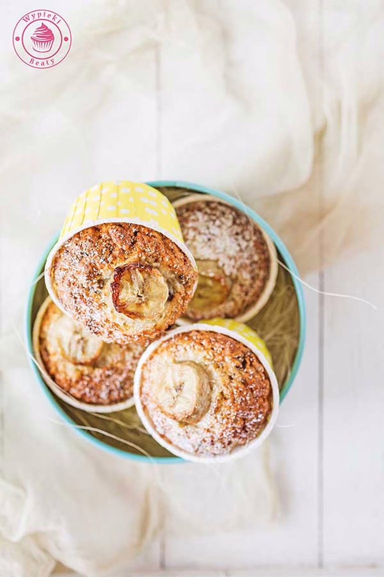 Muffinki bananowo-kokosowe