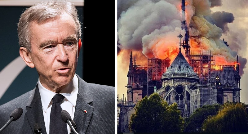Milionerzy deklarowali finansową pomoc dla Notre Dame. Na obietnicach się skończyło...