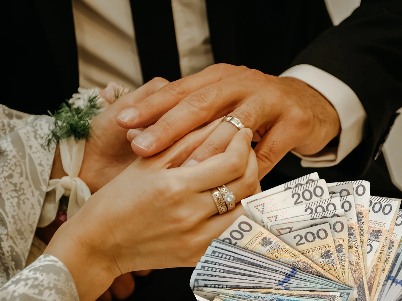 Młodzi Polacy zadłużają się na organizację wesela! Cena za "talerzyk" dla jednej osoby zwala z nóg