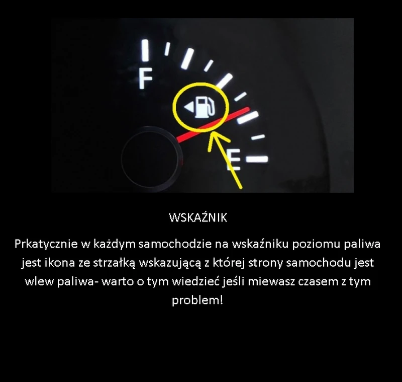 Przydatny trik na stacji benzynowej