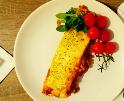 Lasagne z sosem beszamelowym