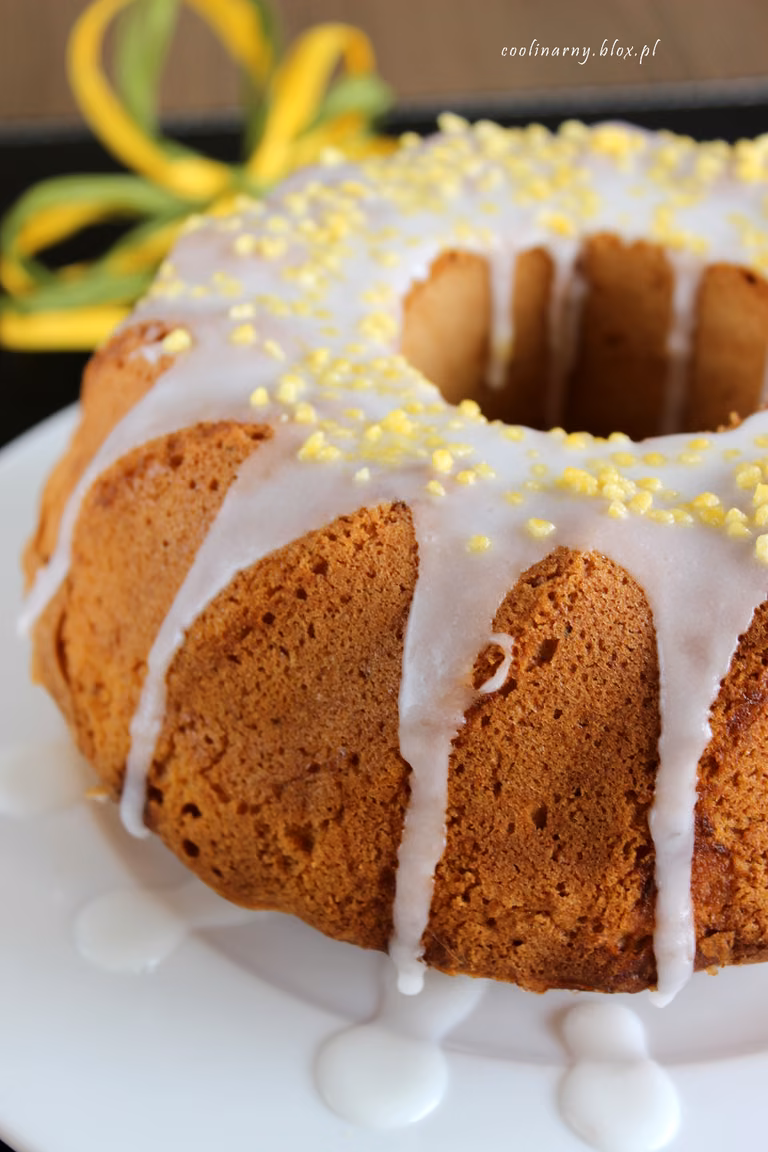 Babka słoneczna - cytrynowo imbirowa