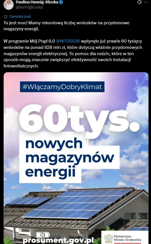 Zdjęcie Polacy złożyli rekordową liczbę wniosków! W ramach programu można otrzymać aż 16 tys. złotych #1