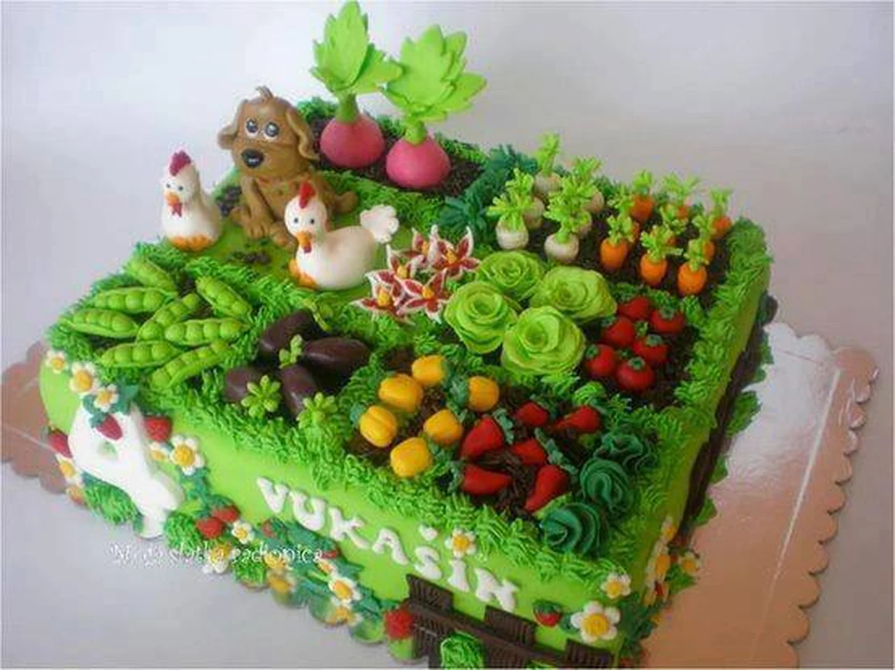 Piękny tort