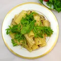 Penne z mascarpone i pieczarkami