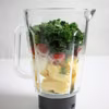 Zielony koktajl - jarmuż, jabłko, gruszka, truskawki