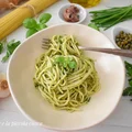 Makaron z salsą verde