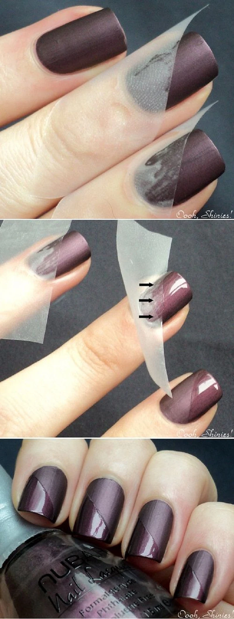 Manicure z matem