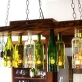 Lampa z butelek