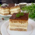 Ciasto Przynęta Brzyduli – piernikowy biszkopt z masą grysikową