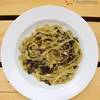 Tagliatelle z pieczarkami i oliwą truflową