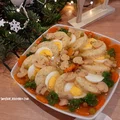 Ryba w galarecie z jajkiem i warzywami
