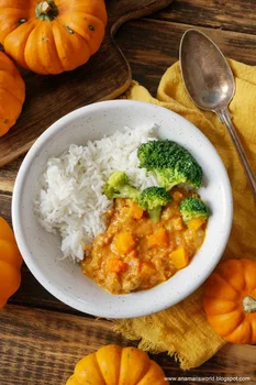 Curry z kurczakiem i dynią